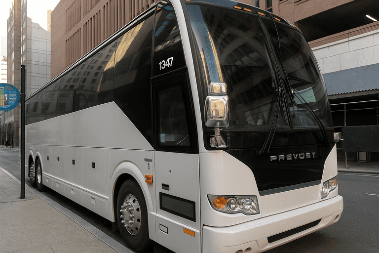 a Flagstaff Coach Bus Service coach bus