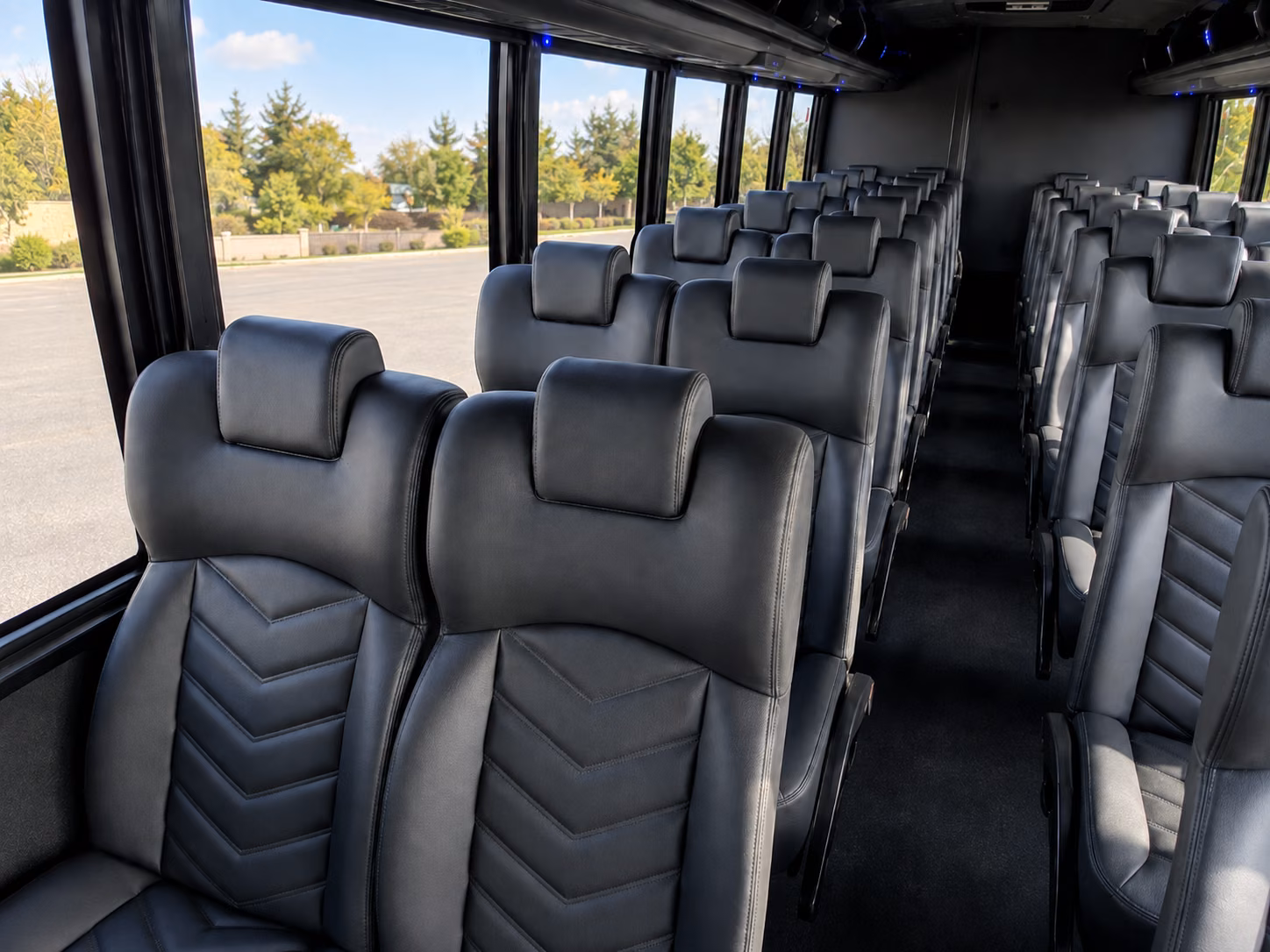 flagstaff 15 passenger minibus interior
