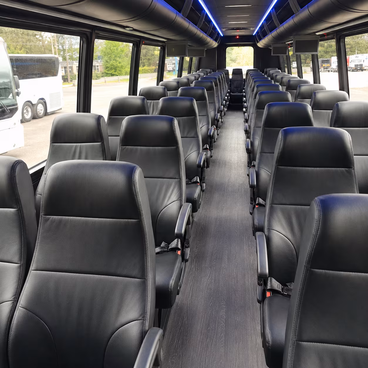 flagstaff 30 passenger minibus inside