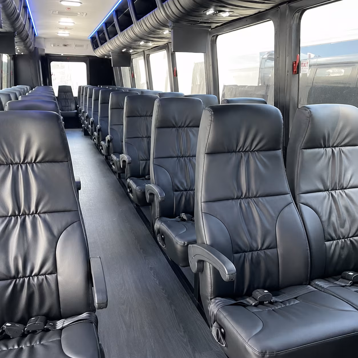 flagstaff 35 passenger minibus inside