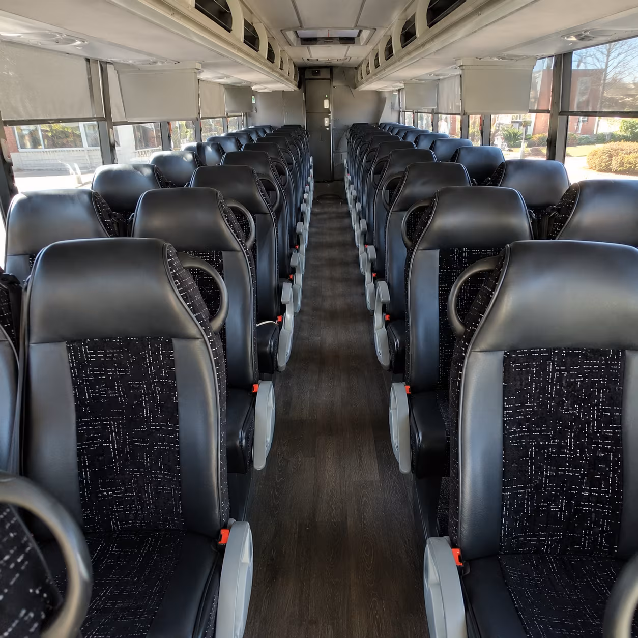 flagstaff 56 passenger charter bus interior