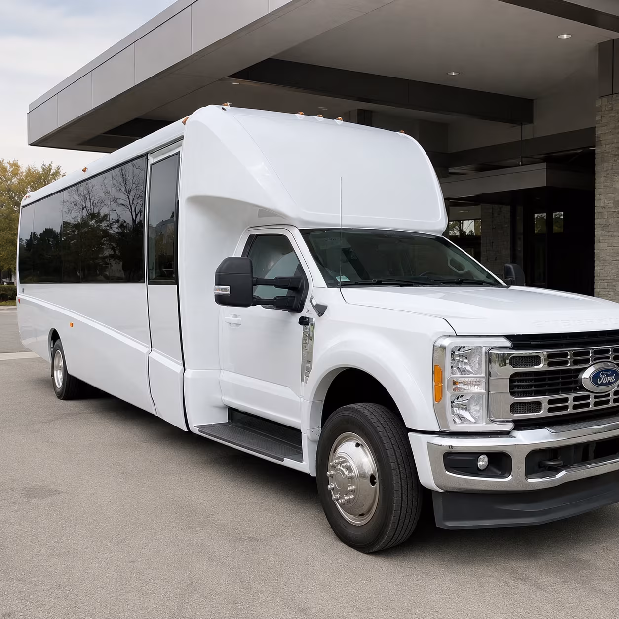 wedding buses for flagstaff mountain venues